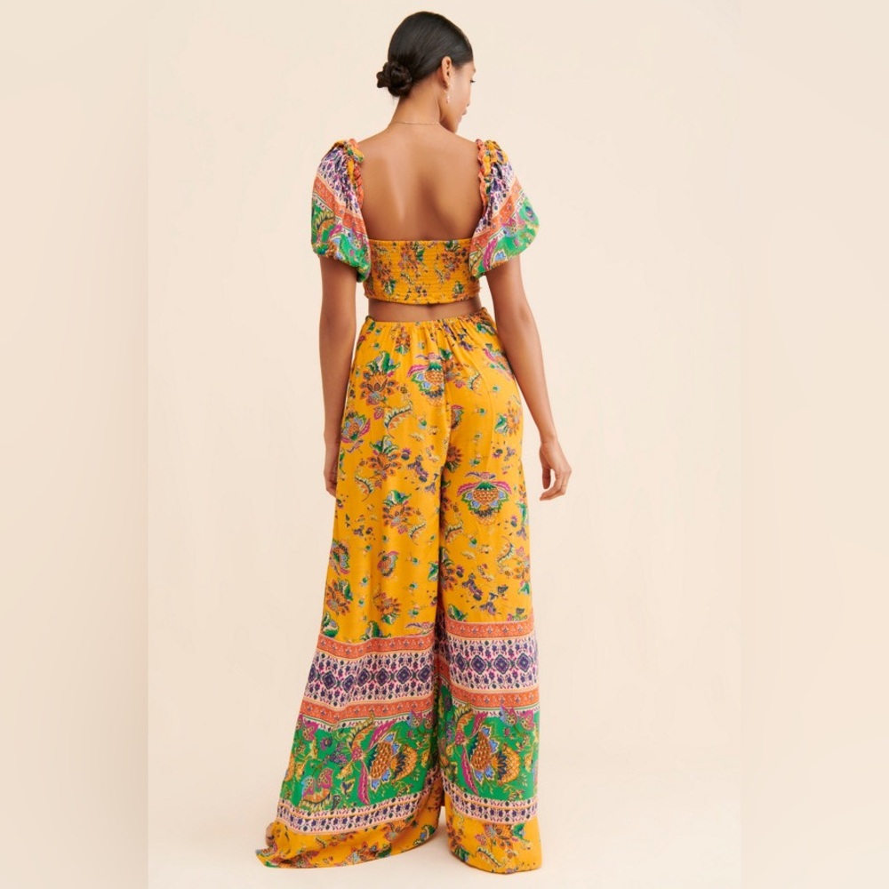 FREE PEOPLE Bali Citrus Skies One-Piece - Picture 4 of 10